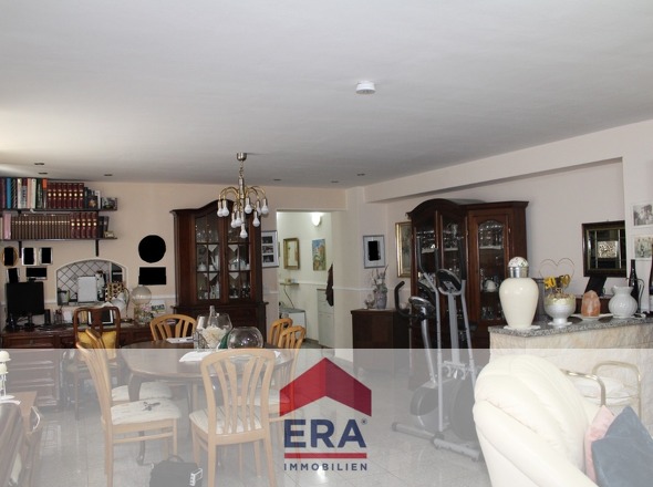 Wohn- und Essbereich EG-Wohnung im Nebengebäude