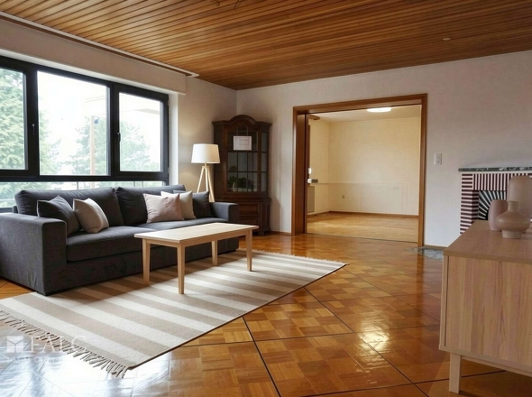 Wohnzimmer - (KI generiert)