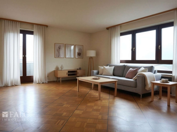 Wohnzimmer - (KI generiert)