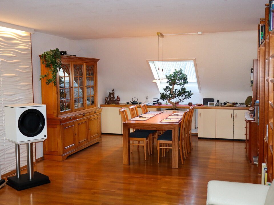 Wohnzimmer Blickrichtung Esstisch