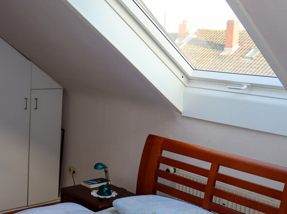 Schlafzimmer Blick 2