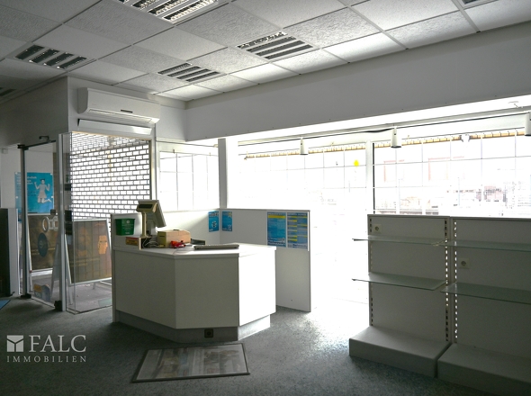 Laden, Schaufensterfront