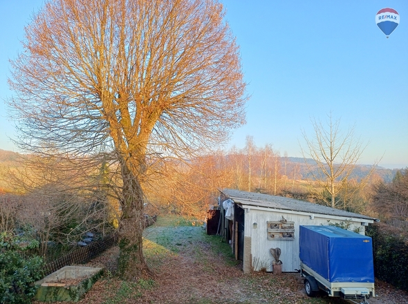 Aussicht vom Schlafzimmer