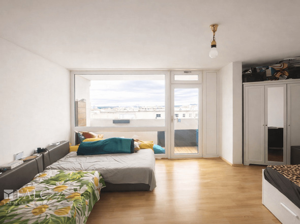 Wohn- und Schlafzimmer