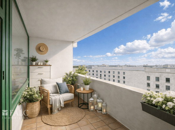 Einrichtungsbeispiel Balkon