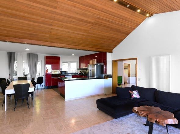 offener Wohn/Essbereich