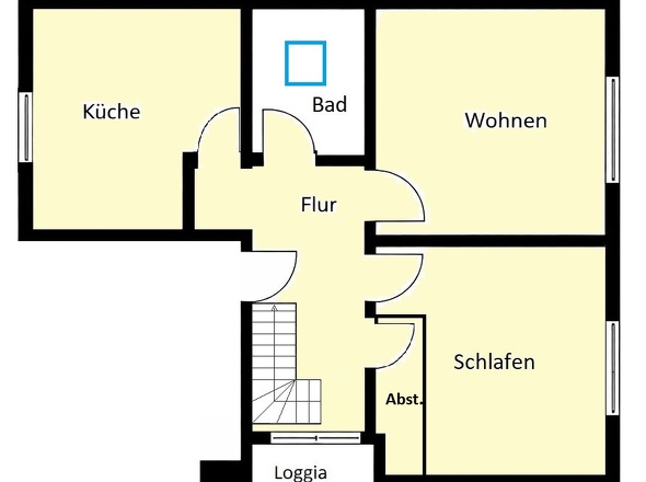 Grundriss Wohnung