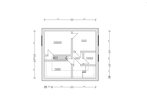 Grundriss Obergeschoss