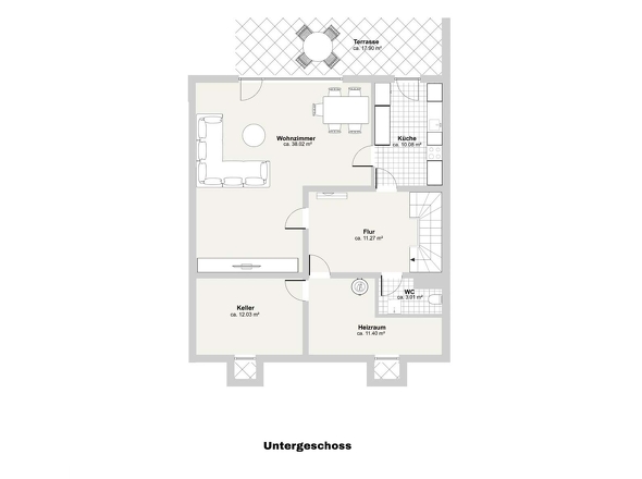 Grundriss Untergeschoss