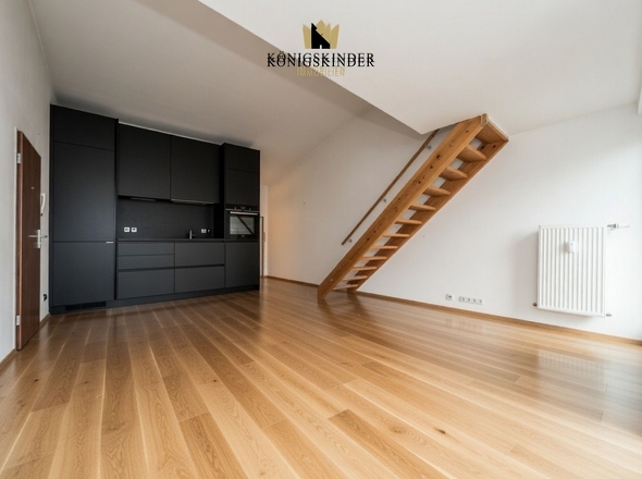 Die Abbildung zeigt eine mögliche Visualisierung der Küche. 