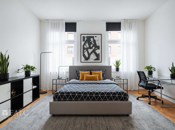 Schlafzimmer 1 - (KI generiert)