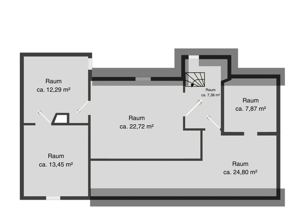 Grundriss Dachgeschoss