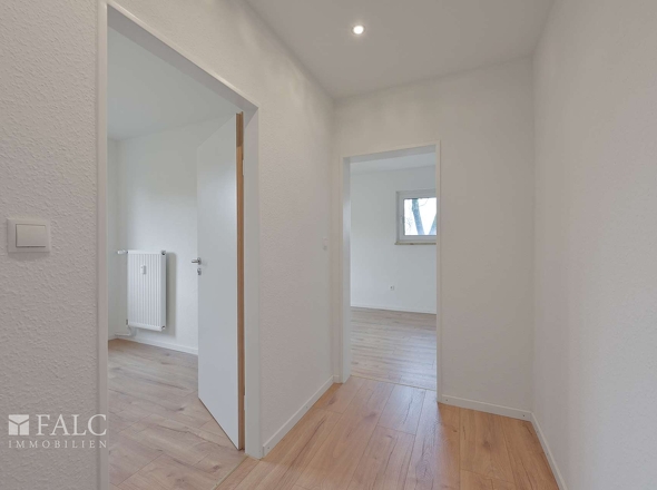 Diele hinten schräg