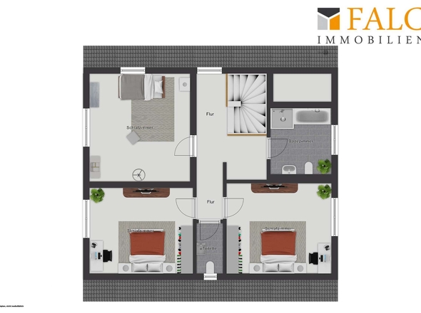 Dachgeschoss Grundriss