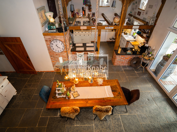 Blick aus zweiter Ebene