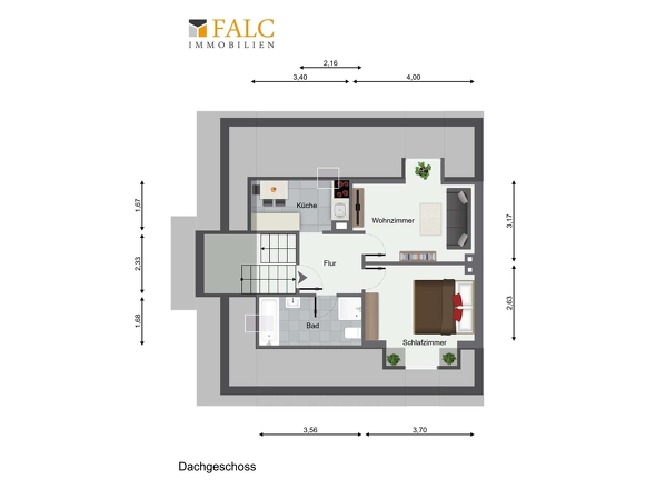 Grundriss Dachgeschoss