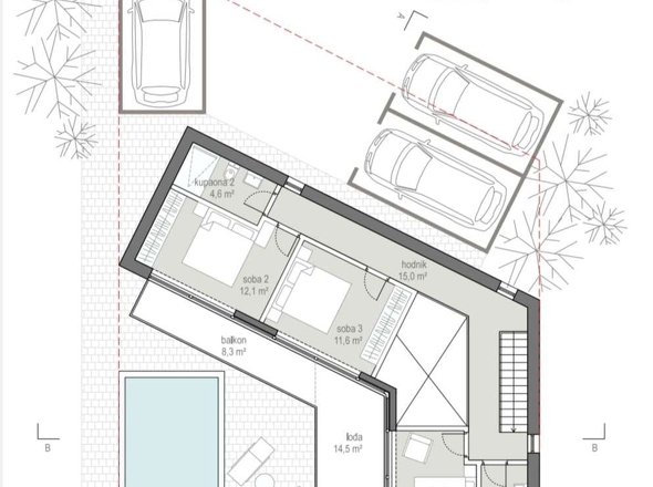 Grundriss Obergeschoss