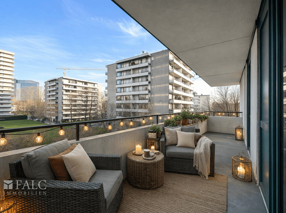 Einrichtungsbeispiel Balkon