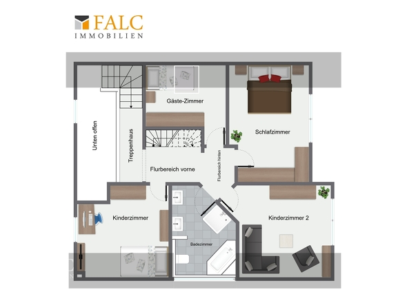 Grundriss Obergeschoss 