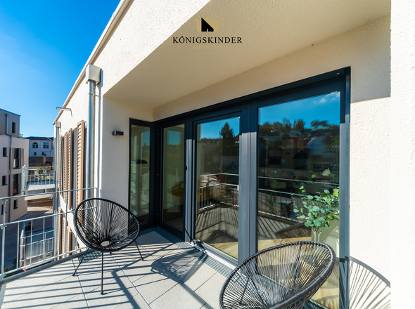 Balkon Musterwohnung