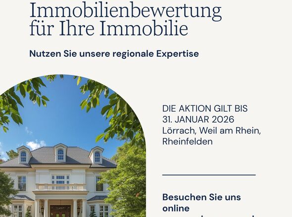 Flyer - Kostenfreie Immobilienbewertung  für Ihre Immobilie   (1)