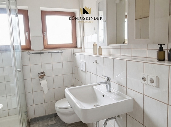 Duschbad mit Entwicklungspotenzial.