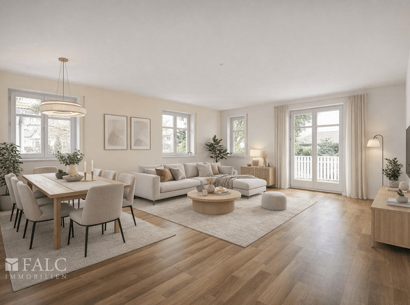 Einrichtungsbeispiel Wohnzimmer