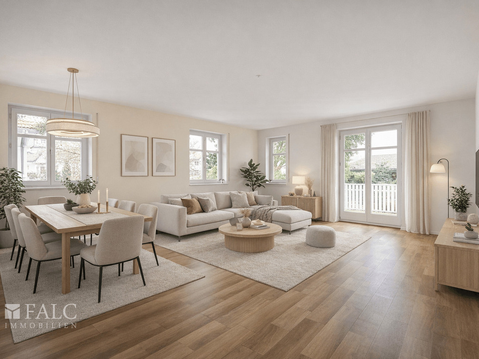 Einrichtungsbeispiel Wohnzimmer