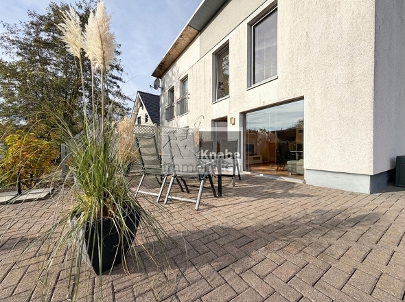 Herrlich große Terrasse