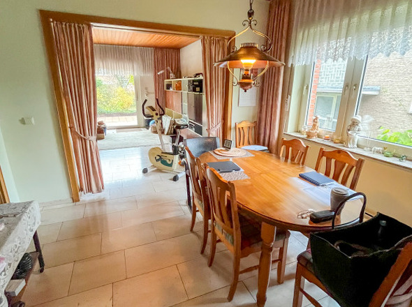 Essbereich im Erdgeschoss