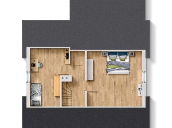 Grundriß Dachgeschoß