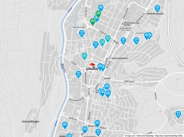 Geolyzer Kartenausschnitt