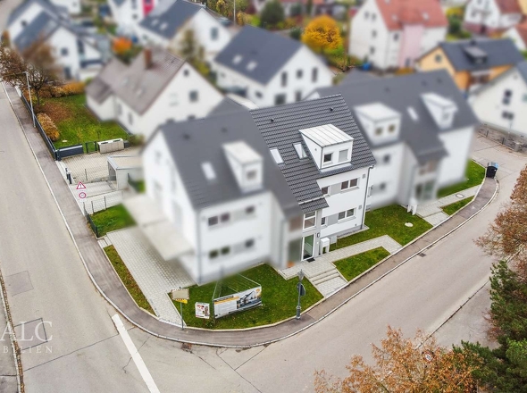 Drohnenansicht Eingang