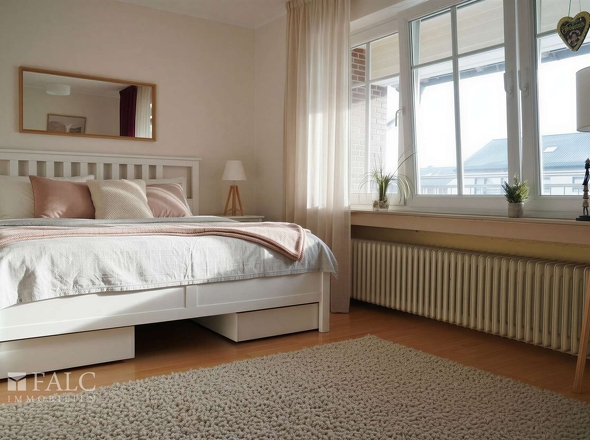 Schlafzimmer Haupthaus - (KI generiert)