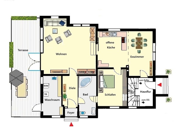 Grundriss Erdgeschoss