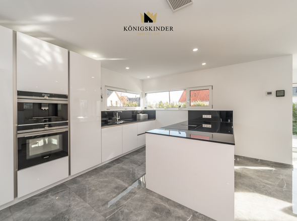 offene Einbauküche