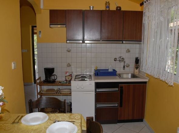 eines der Schlafzimmer vom Haus am Meer