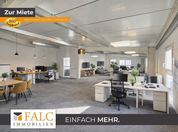 Offene Bürofläche (KI-generiert)