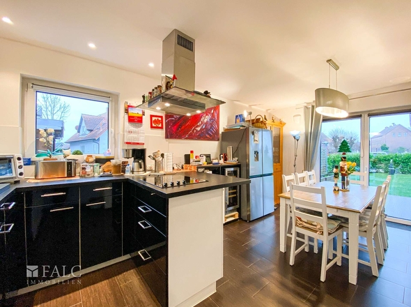 Küche mit Sitzecke