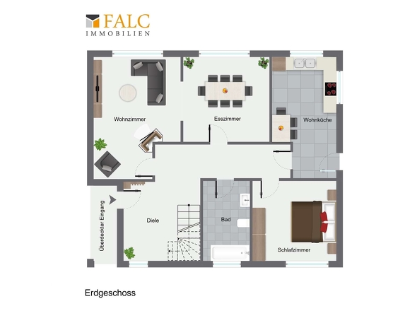 Grundriss Erdgeschoss