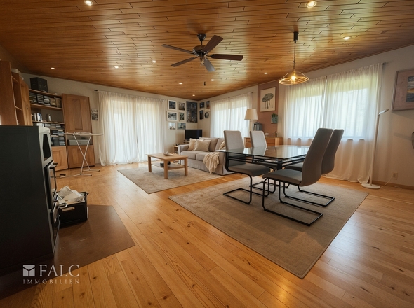 Wohnzimmer digitalisiert