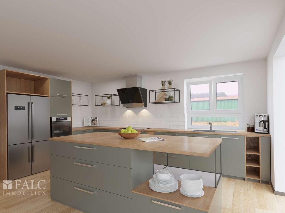 Offene Küche Gestaltungsvorschlag