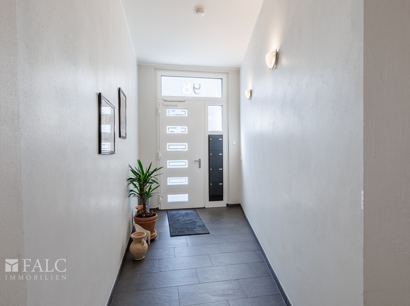 Eingang in Treppenhaus