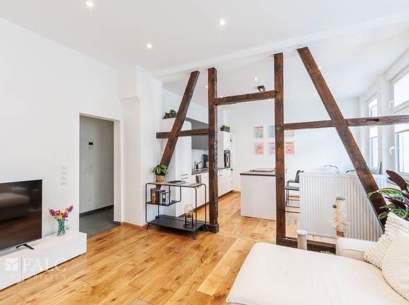 Wohnzimmer Richtung Küche EG