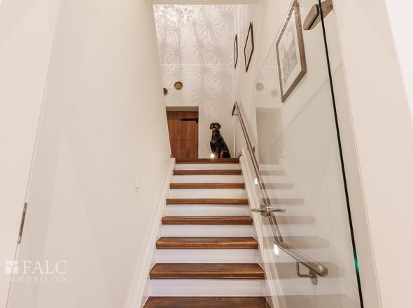 Treppenaufgang Maisonettewohnung