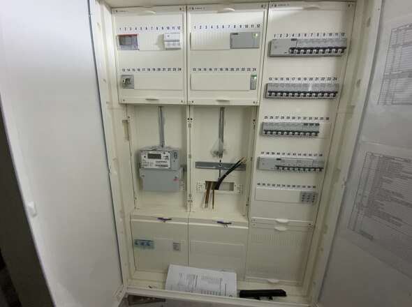 die Elektrik wurde komplett erneuert