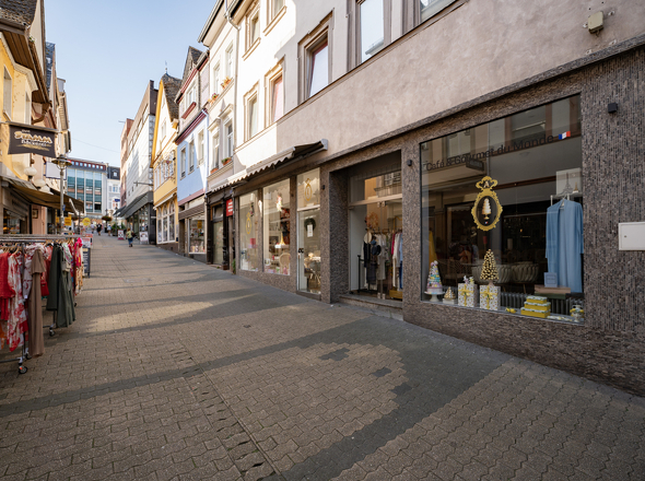 Ansicht Fußgängerzone