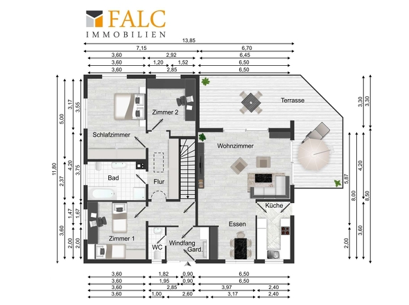 Grundriss Erdgeschoss