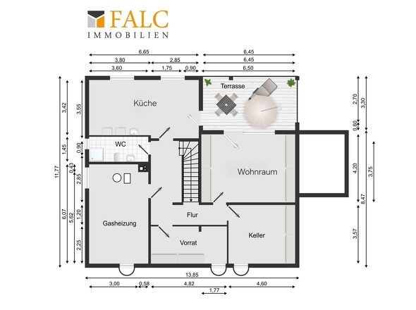 Grundriss Untergeschoss