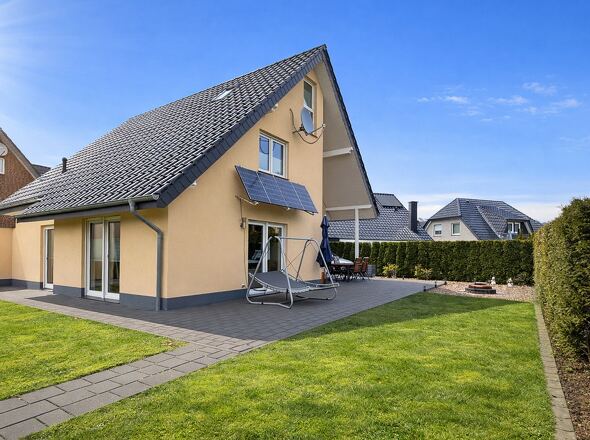 Terrasse am Wohnbereich